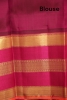 Grand Checks Wedding Kanjeevaram Silk Saree 